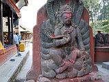 54 Kathmandu Gokarna Mahadev Temple Baisaki Statue
